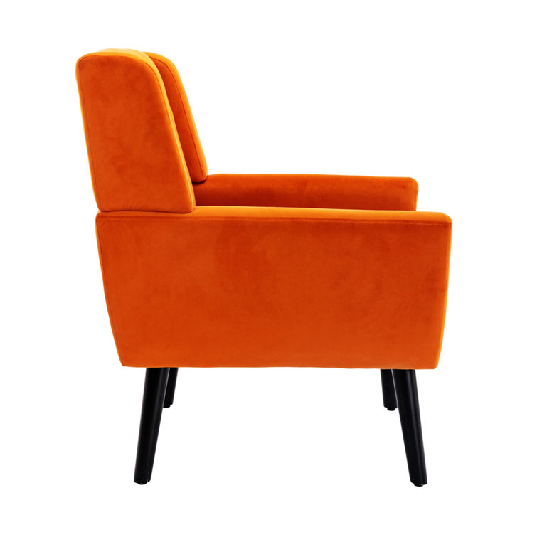 Wayfair orange accent chair hot sale